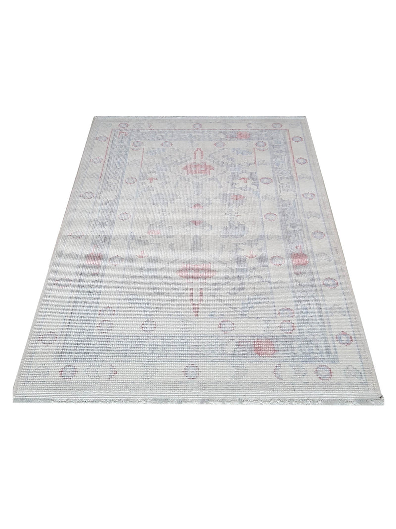 Pacific California CA-44 Beige Orange Transitional Hand Finished Rugs