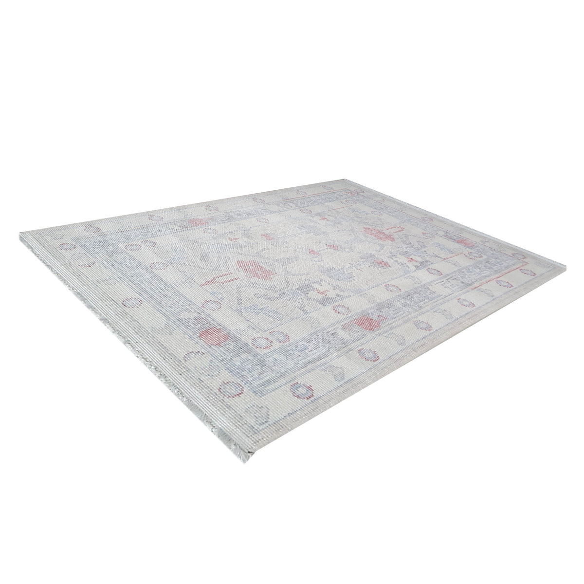Pacific California CA-44 Beige Orange Transitional Hand Finished Rugs