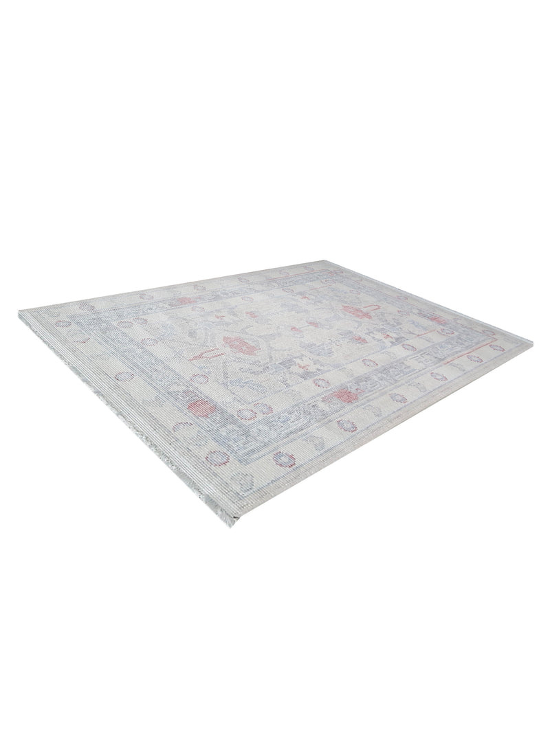 Pacific California CA-44 Beige Orange Transitional Hand Finished Rugs