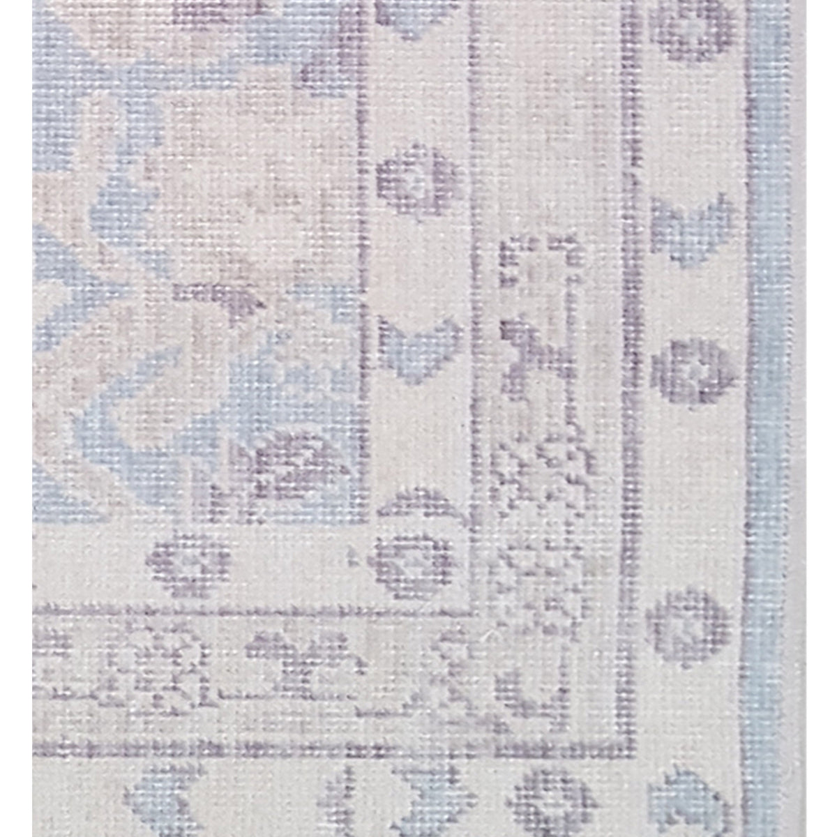 Pacific California 43153 Blue Beige Transitional Hand Finished Rugs