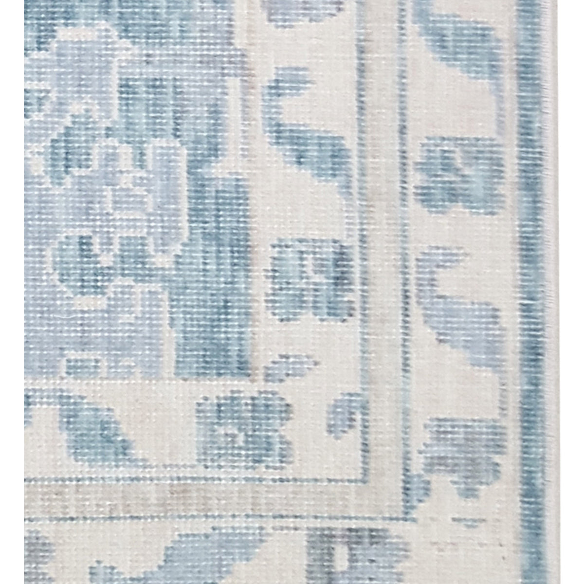 Pacific California CA-45 Teal Beige Transitional Hand Finished Rugs