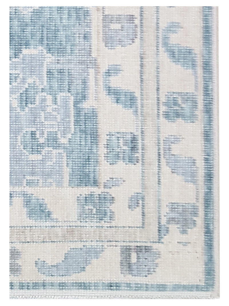 Pacific California CA-45 Teal Beige Transitional Hand Finished Rugs