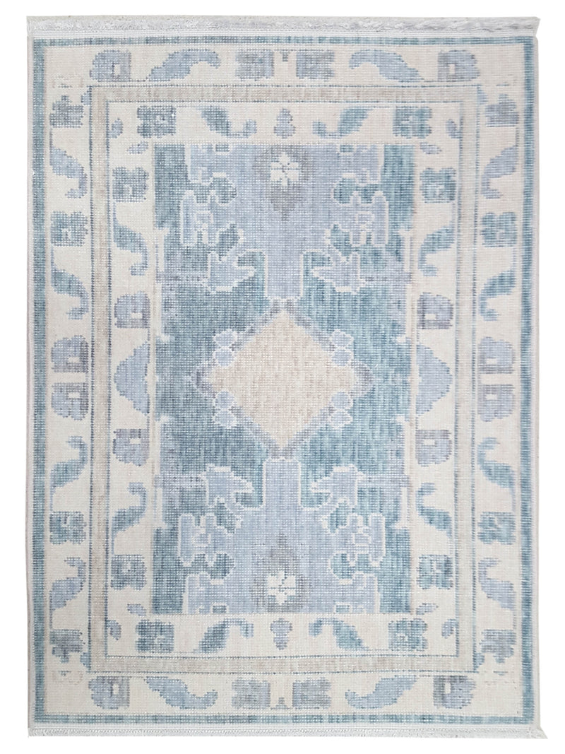 Pacific California  Teal Beige Transitional