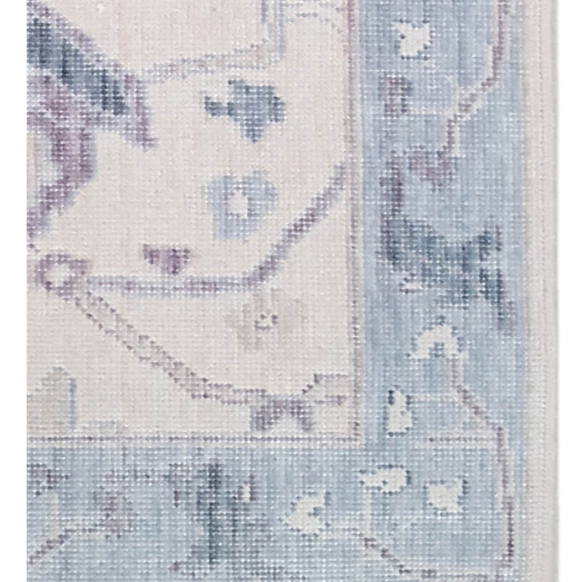Pacific California CA-24 Beige Blue Transitional Hand Finished Rugs