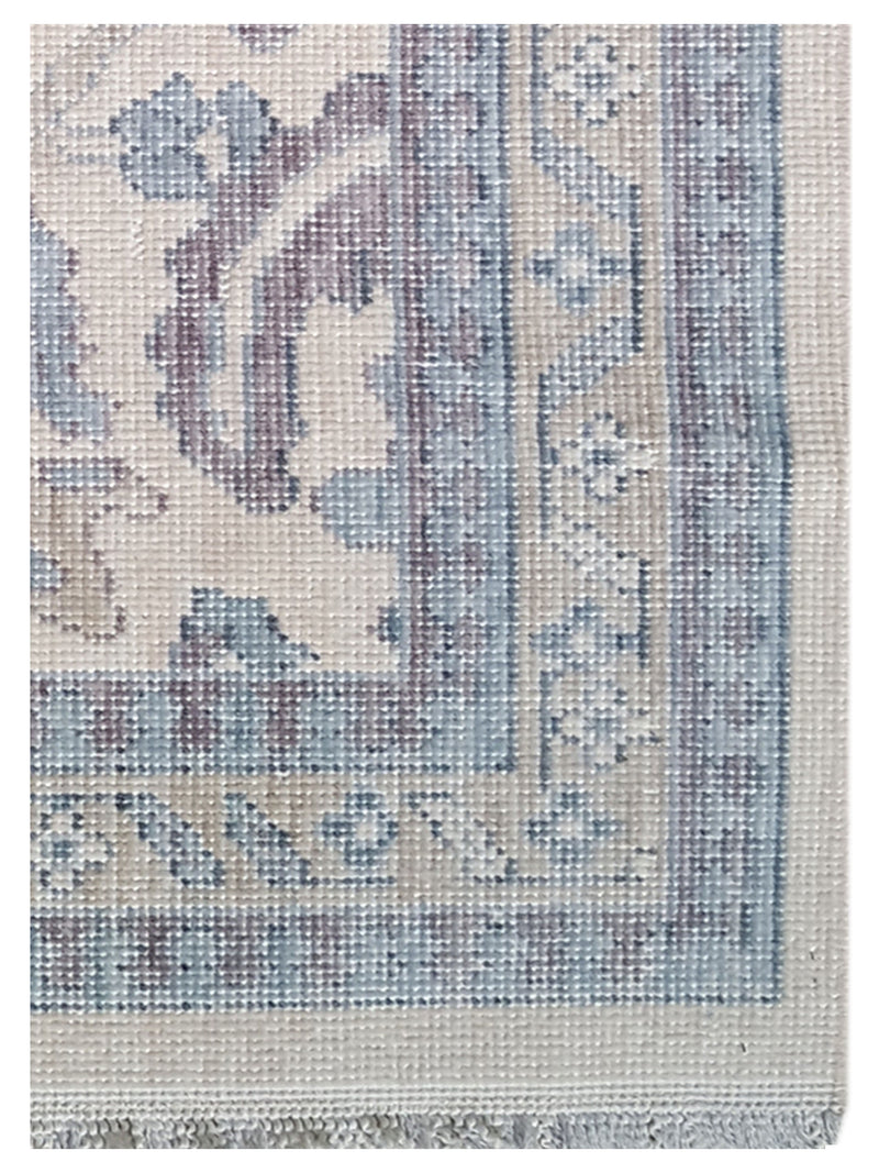 Pacific California CA-13 Beige Blue Transitional Hand Finished Rugs