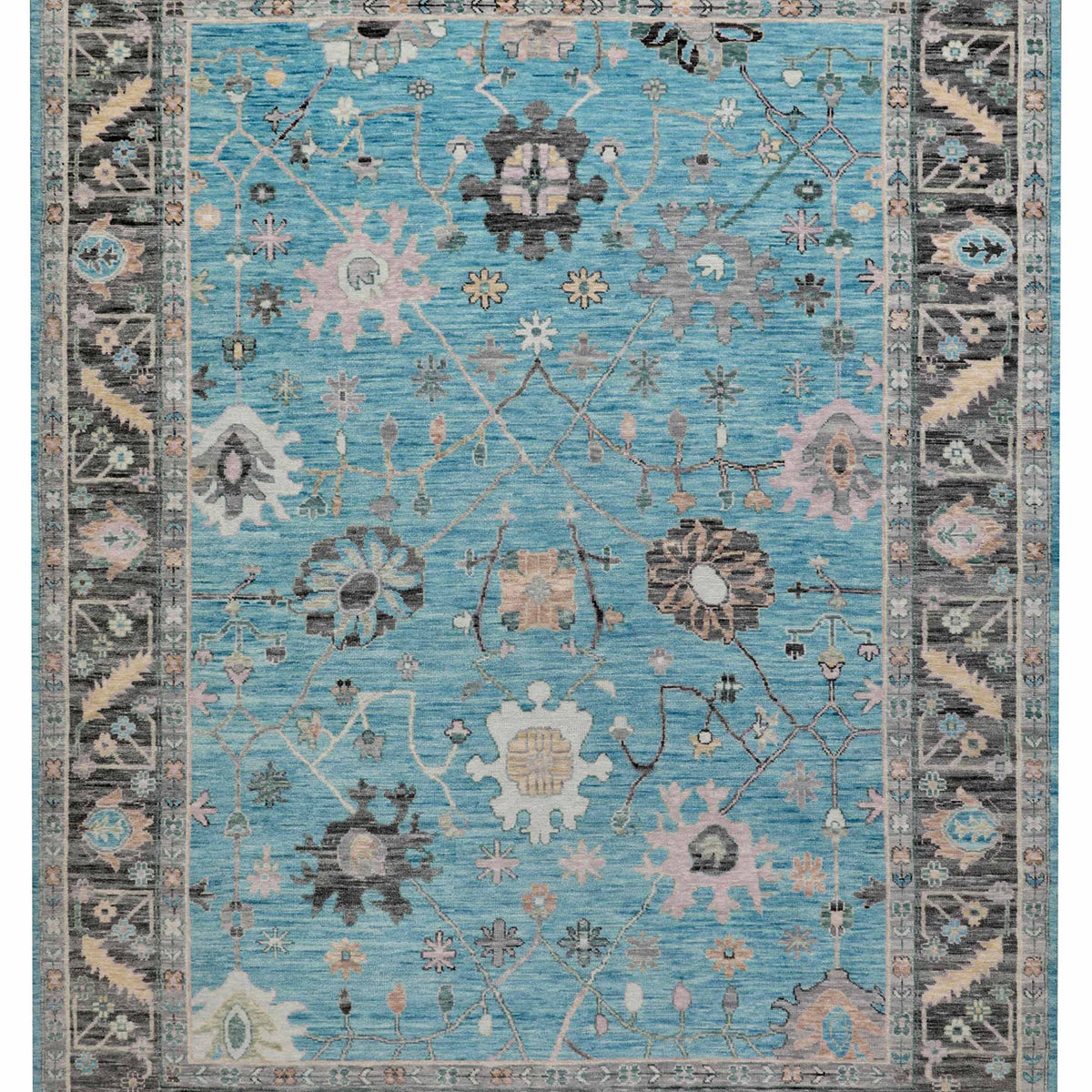 Pacific Anatolian Revival  Lt.Blue Charcoal Transitional