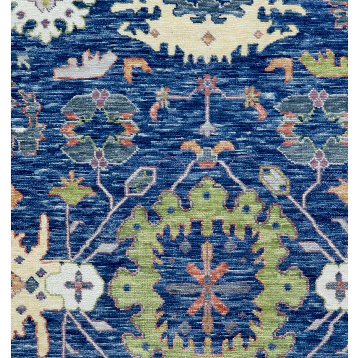 Pacific Anatolian Revival 43175 Navy Grey Transitional Hand Knotted Rug