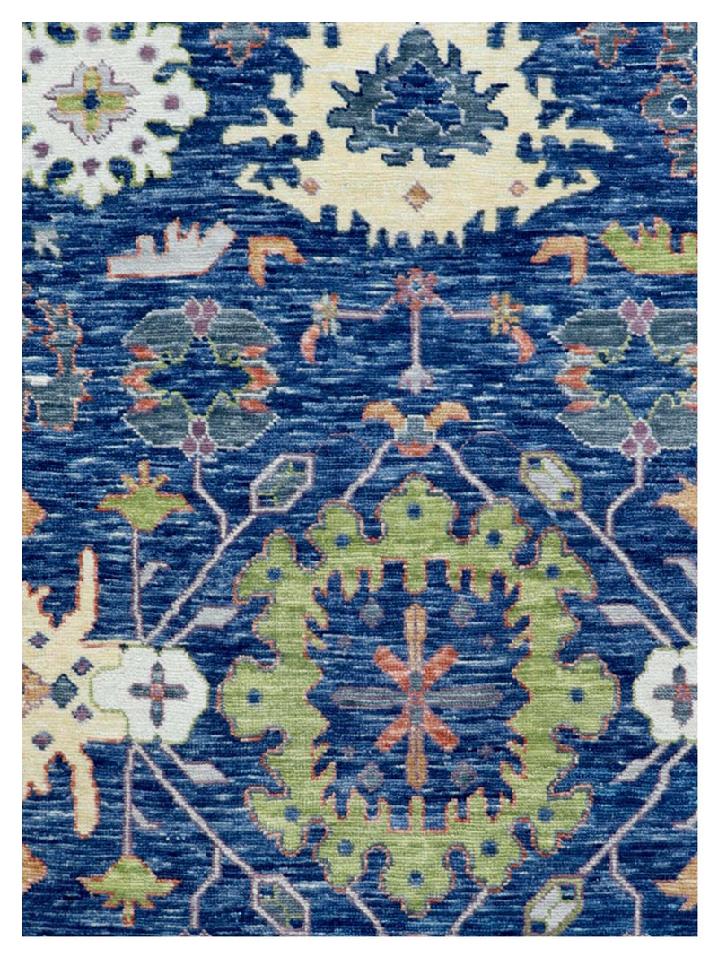 Pacific Anatolian Revival 43175 Navy Grey Transitional Hand Knotted Rug