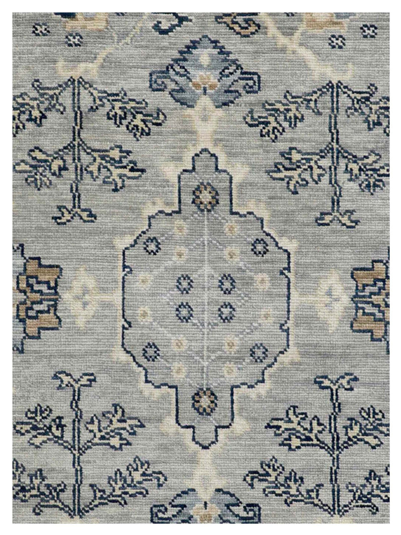Pacific Anatolian Revival 43180 Lt.Grey Navy Transitional Hand Knotted Rug