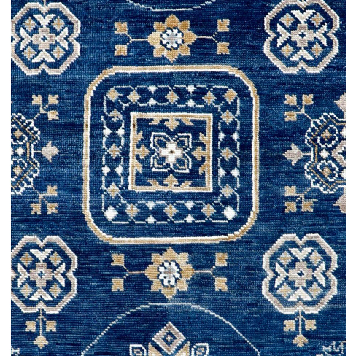 Pacific Anatolian Revival 43181 Navy Ivory Transitional Hand Knotted Rug