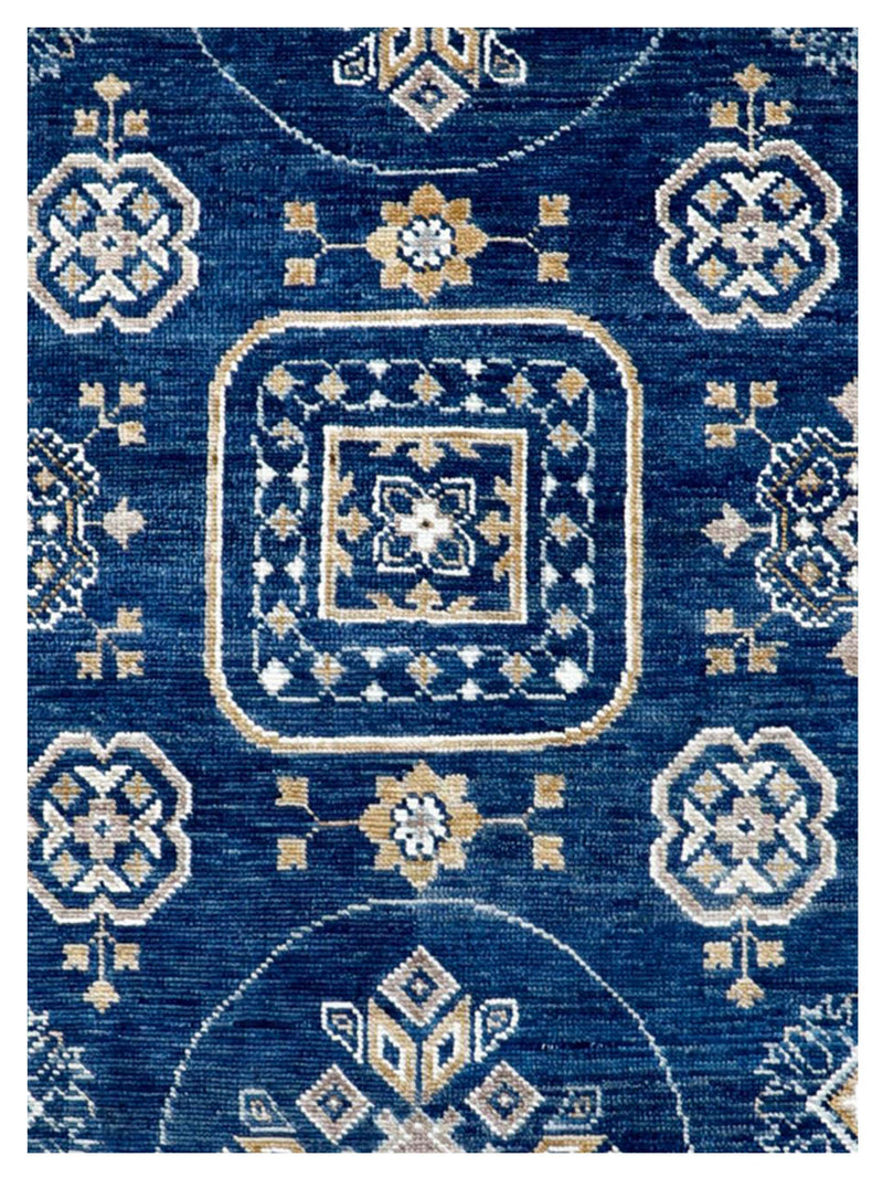 Pacific Anatolian Revival 43181 Navy Ivory Transitional Hand Knotted Rug