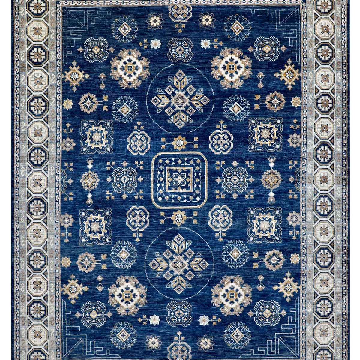 Pacific Anatolian Revival  Navy Ivory Transitional