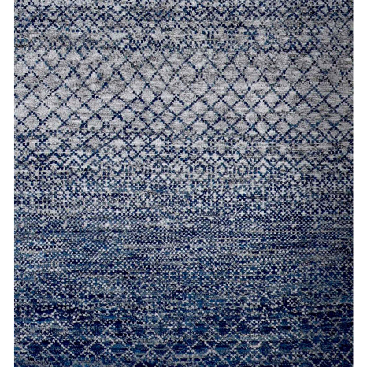 Pacific Chelsea 43189 Blue Multi Modern Hand Knotted Rug