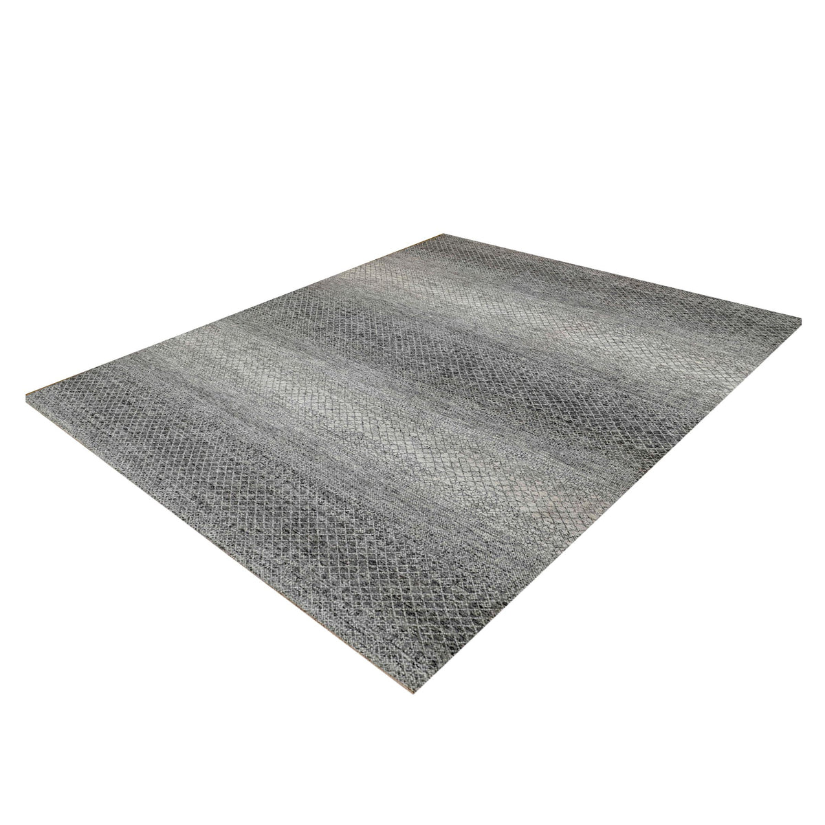 Pacific Chelsea 43192 Lt.Grey Lt.Grey Modern Hand Knotted Rug