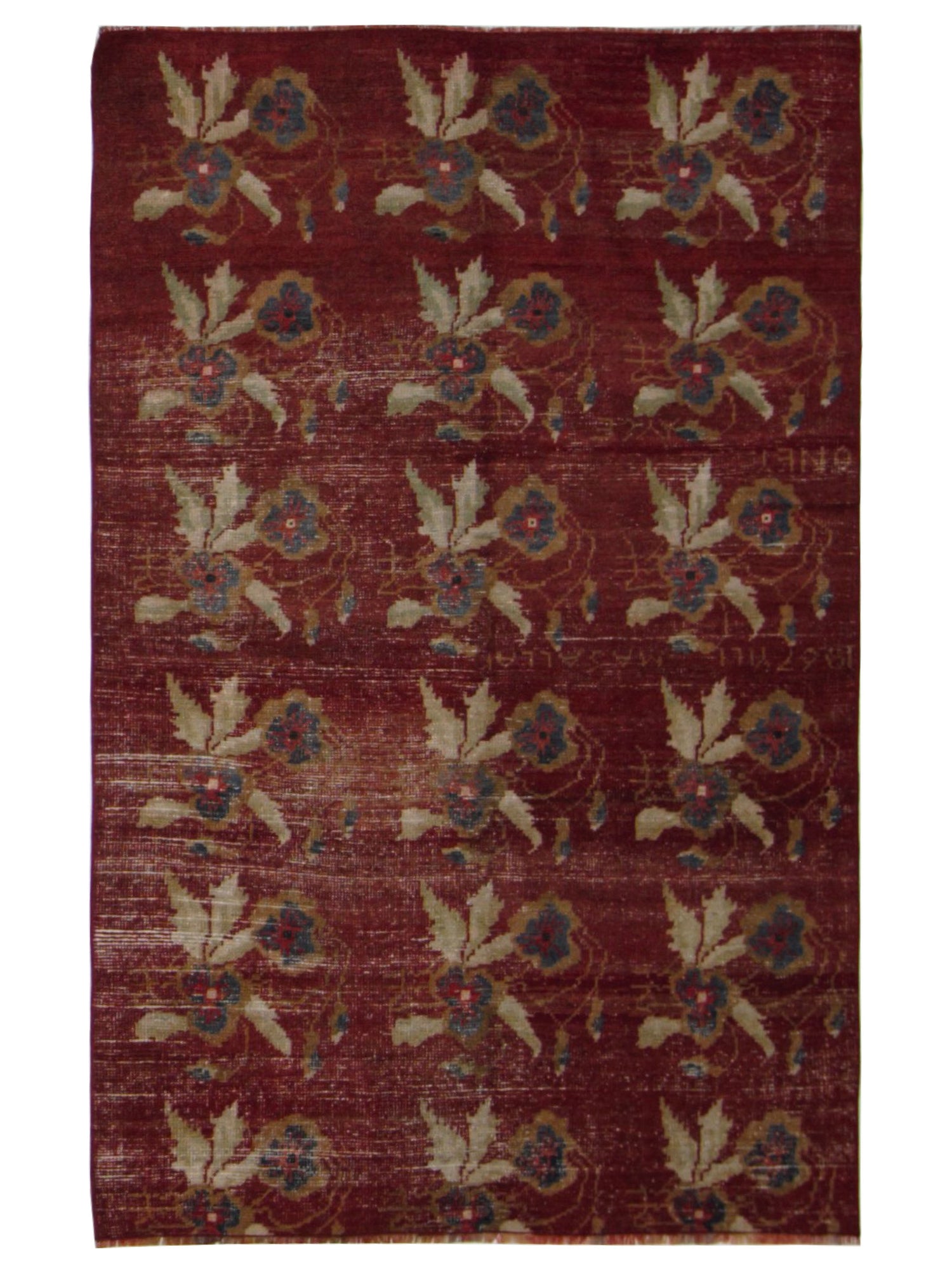 Pacific Kurdish  Rust Green Traditional