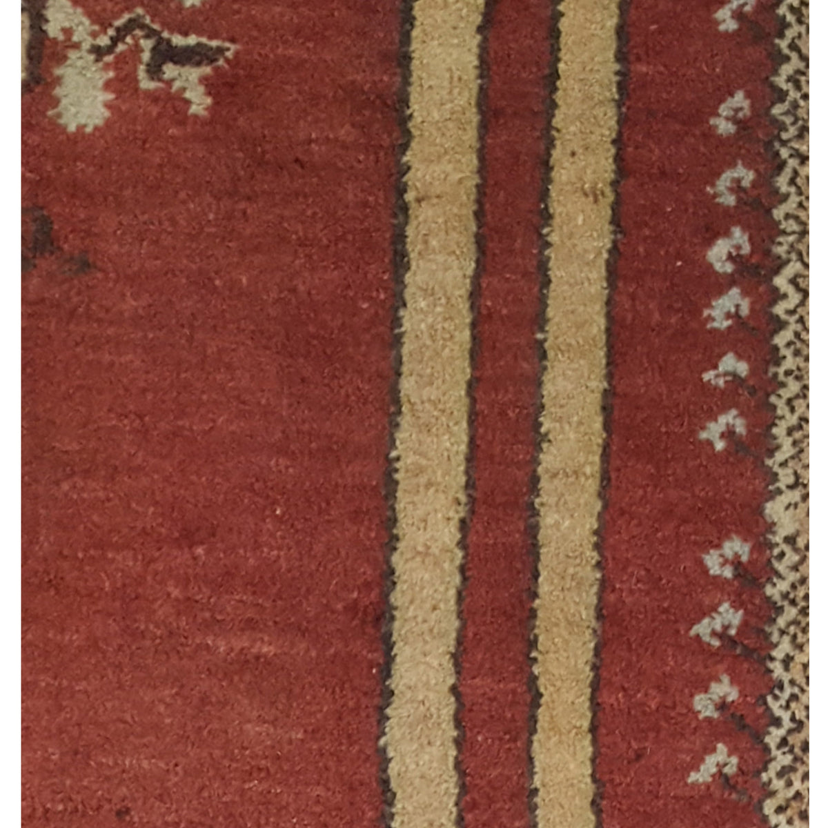 Pacific Anatolian 43210 Rust Black Traditional Hand Knotted Rug