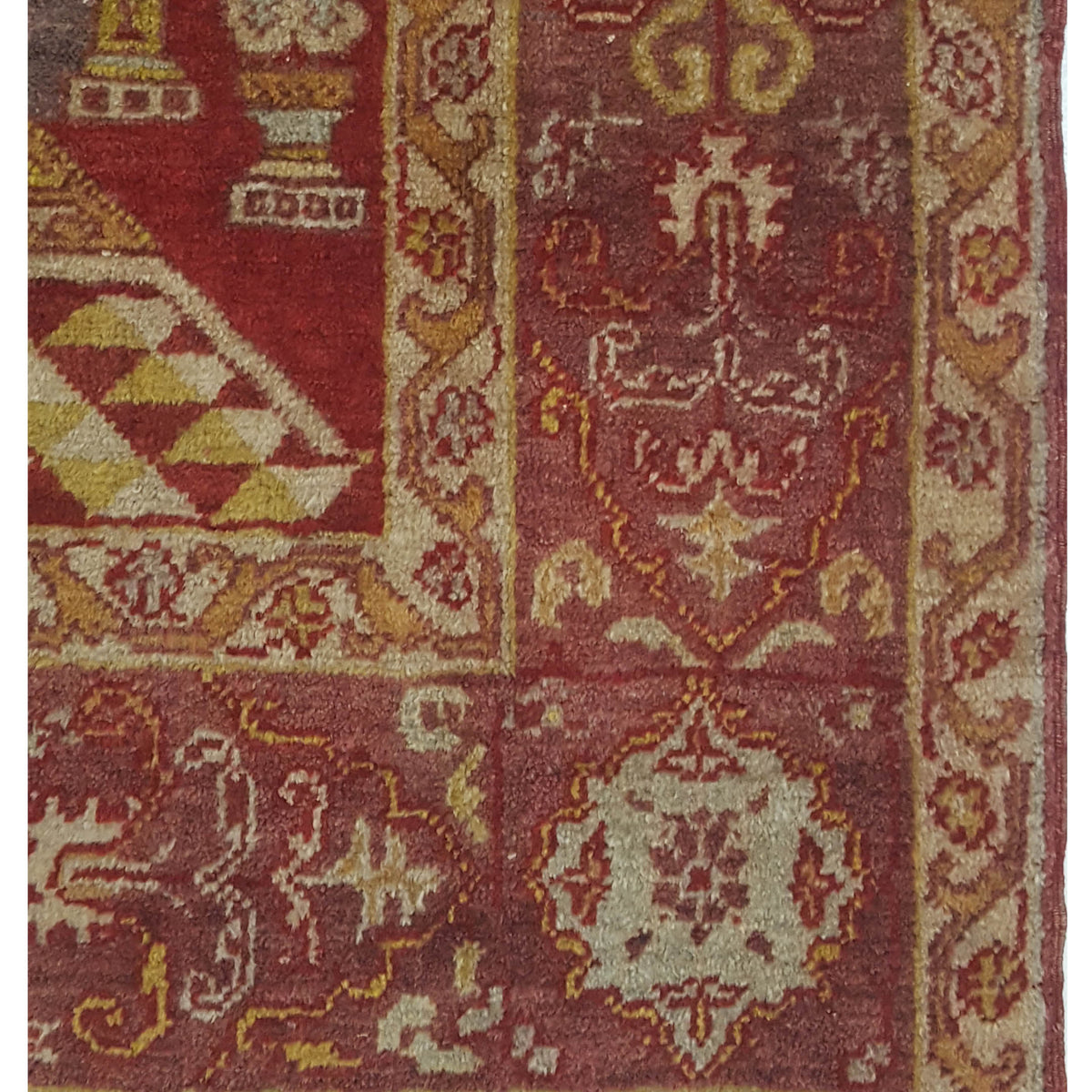 Pacific Anatolian 43211 Rust Gold Traditional Hand Knotted Rug