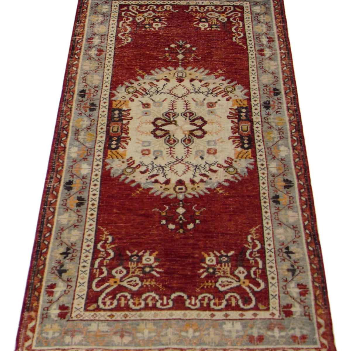 Pacific Anatolian 43224 Rust Ivory Transitional Hand Knotted Rug