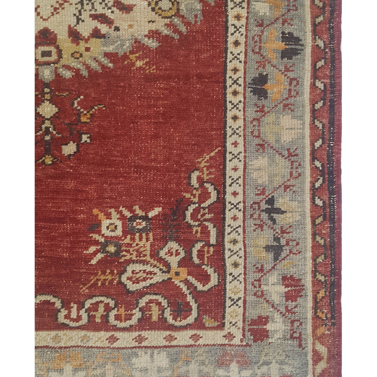 Pacific Anatolian 43224 Rust Ivory Transitional Hand Knotted Rug
