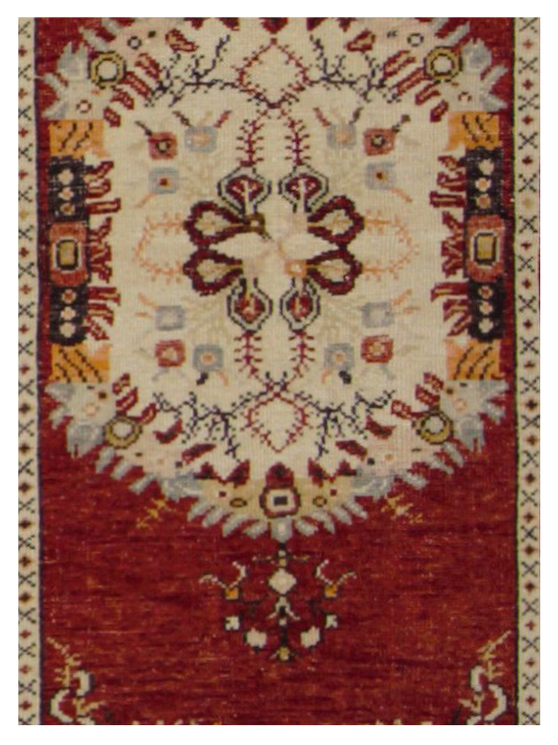 Pacific Anatolian 43224 Rust Ivory Transitional Hand Knotted Rug