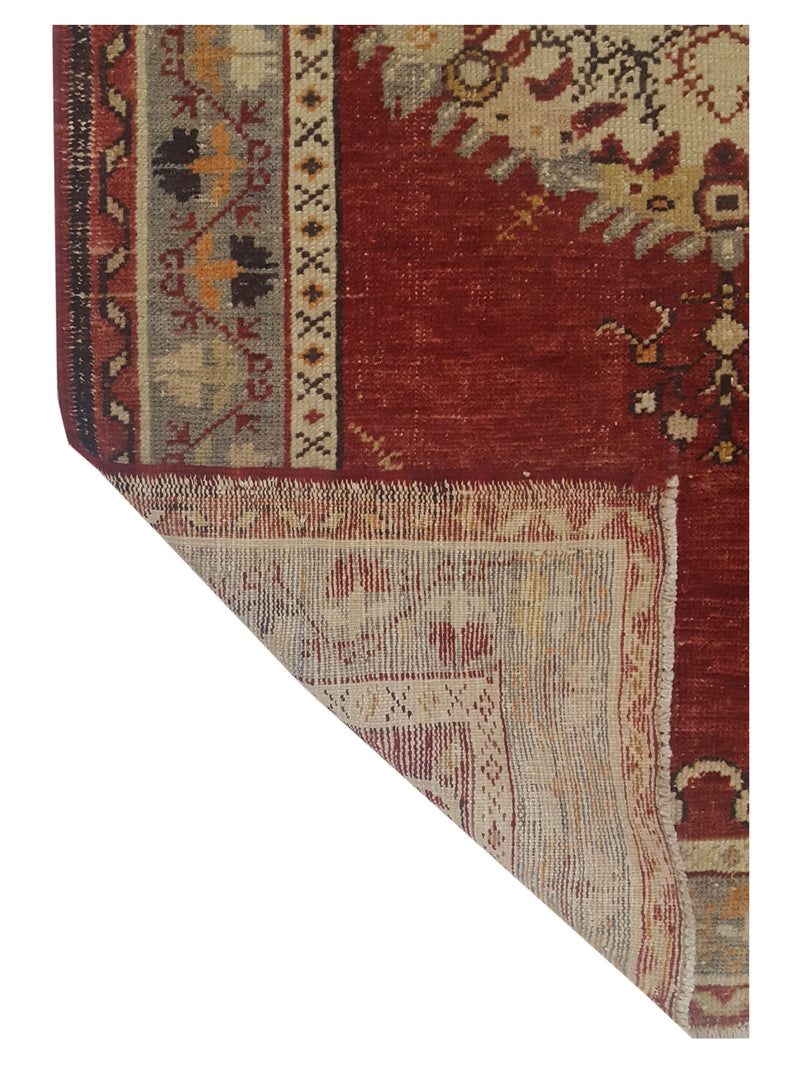 Pacific Anatolian 43224 Rust Ivory Transitional Hand Knotted Rug