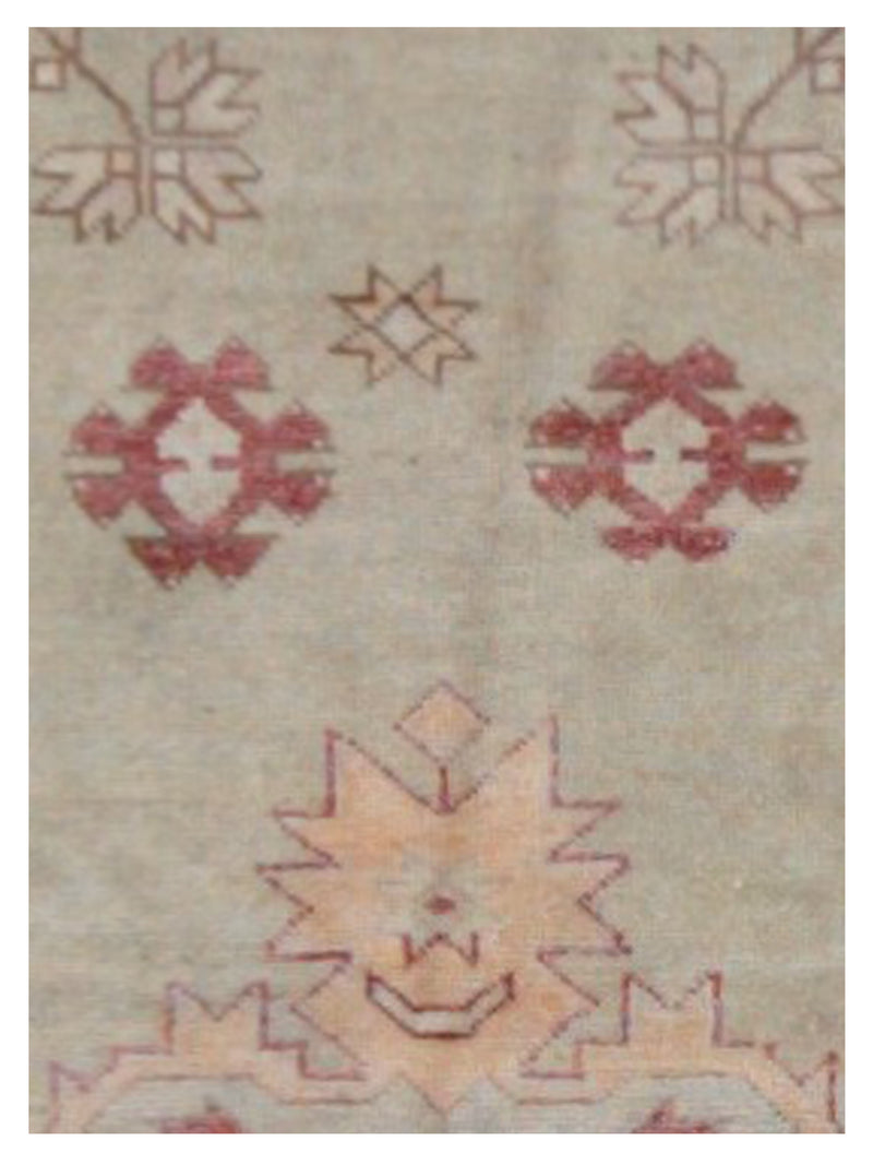 Pacific Anatolian 43226 Olive Rust Transitional Hand Knotted Rug