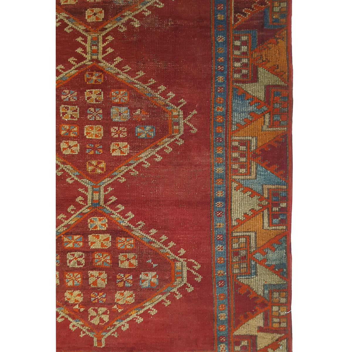 Pacific Kula 43227 Orange Yellow Traditional Hand Knotted Rug