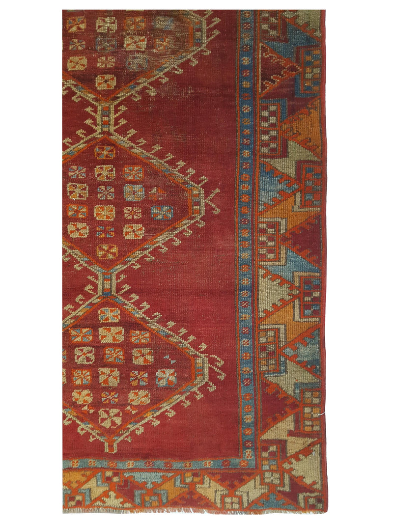 Pacific Kula 43227 Orange Yellow Traditional Hand Knotted Rug