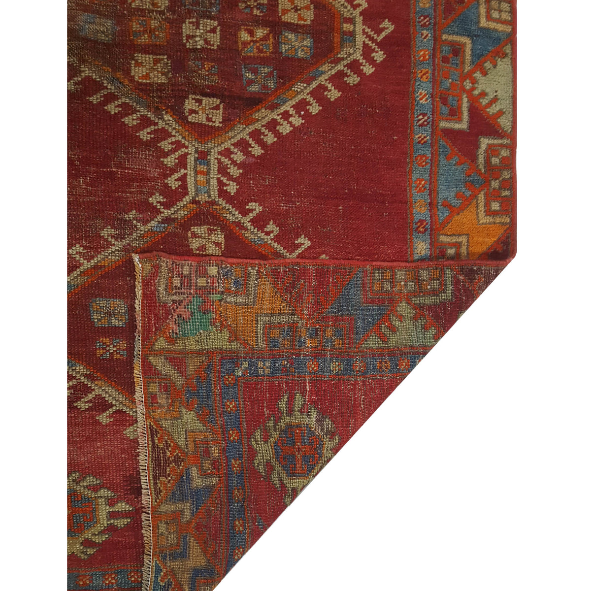 Pacific Kula 43227 Orange Yellow Traditional Hand Knotted Rug