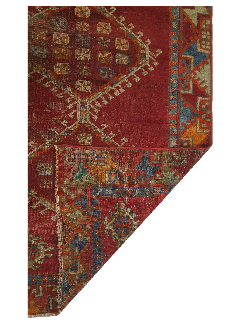 Pacific Kula 43227 Orange Yellow Traditional Hand Knotted Rug