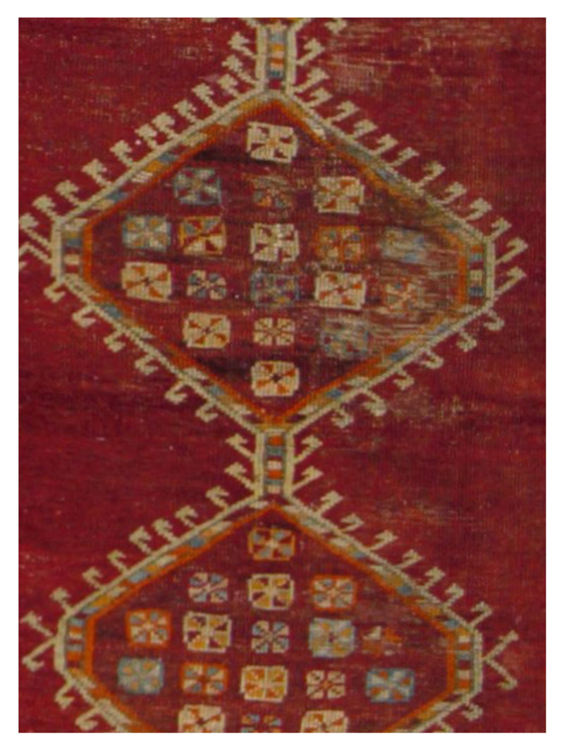Pacific Kula 43227 Orange Yellow Traditional Hand Knotted Rug