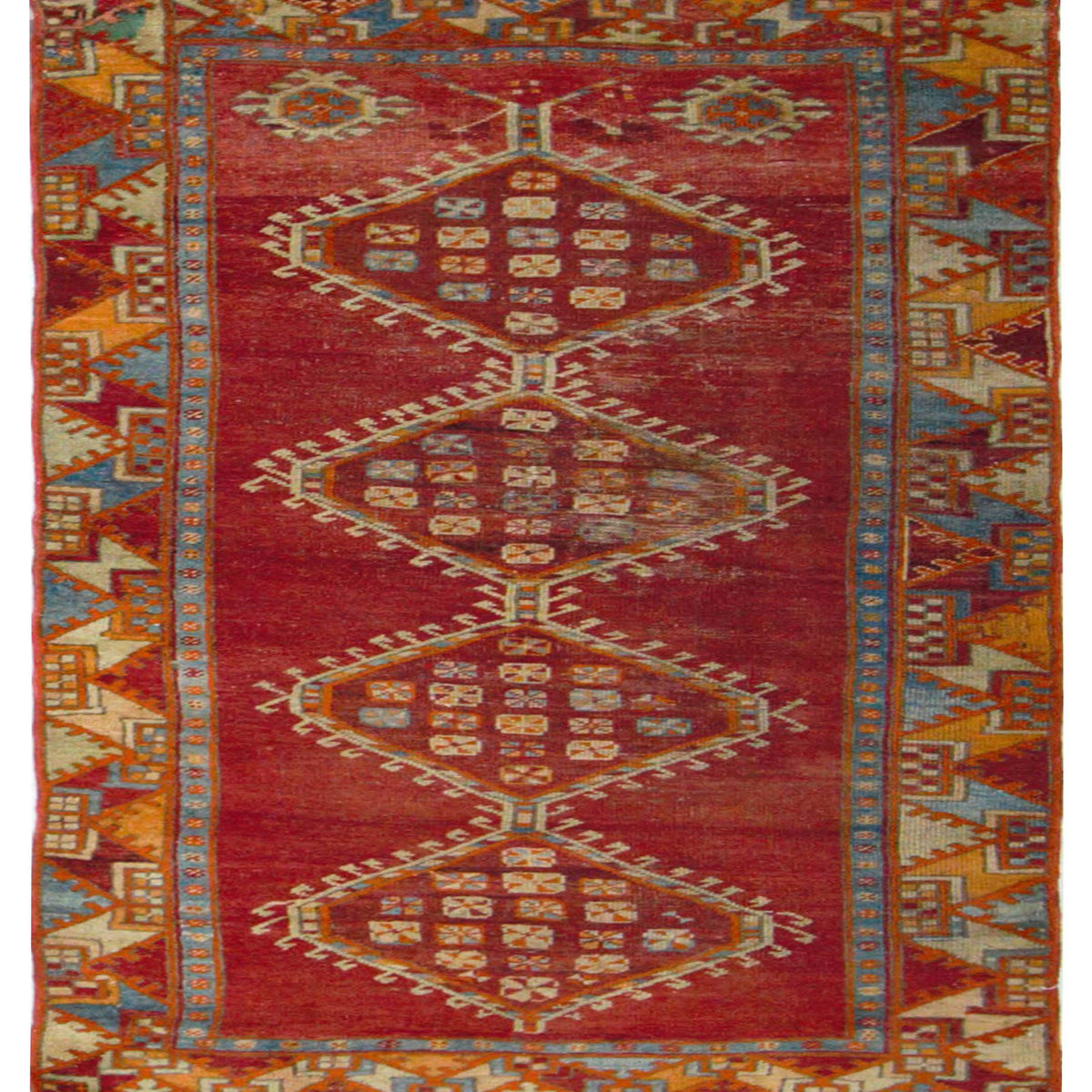Pacific Kula  Orange Yellow Traditional