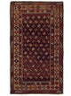 Pacific Shirvan  Burgundy Ivory Traditional