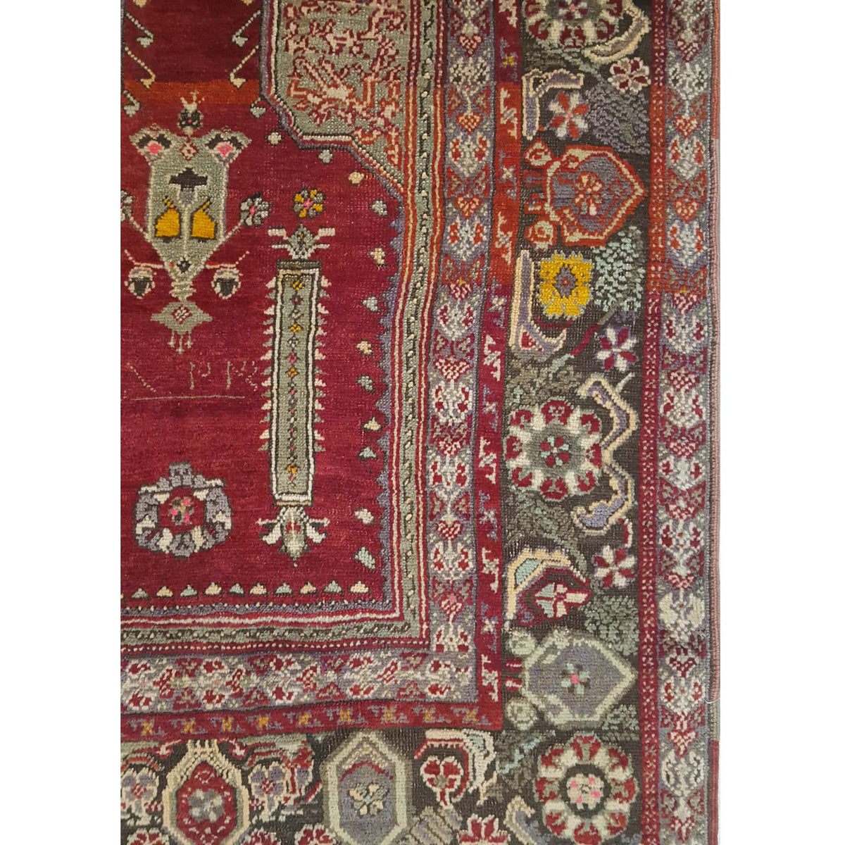 Pacific Kula 43234 Red Multi Traditional Hand Knotted Rug