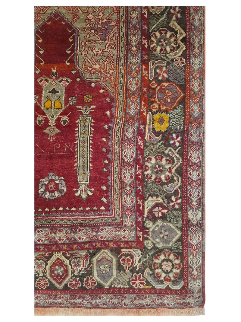 Pacific Kula 43234 Red Multi Traditional Hand Knotted Rug