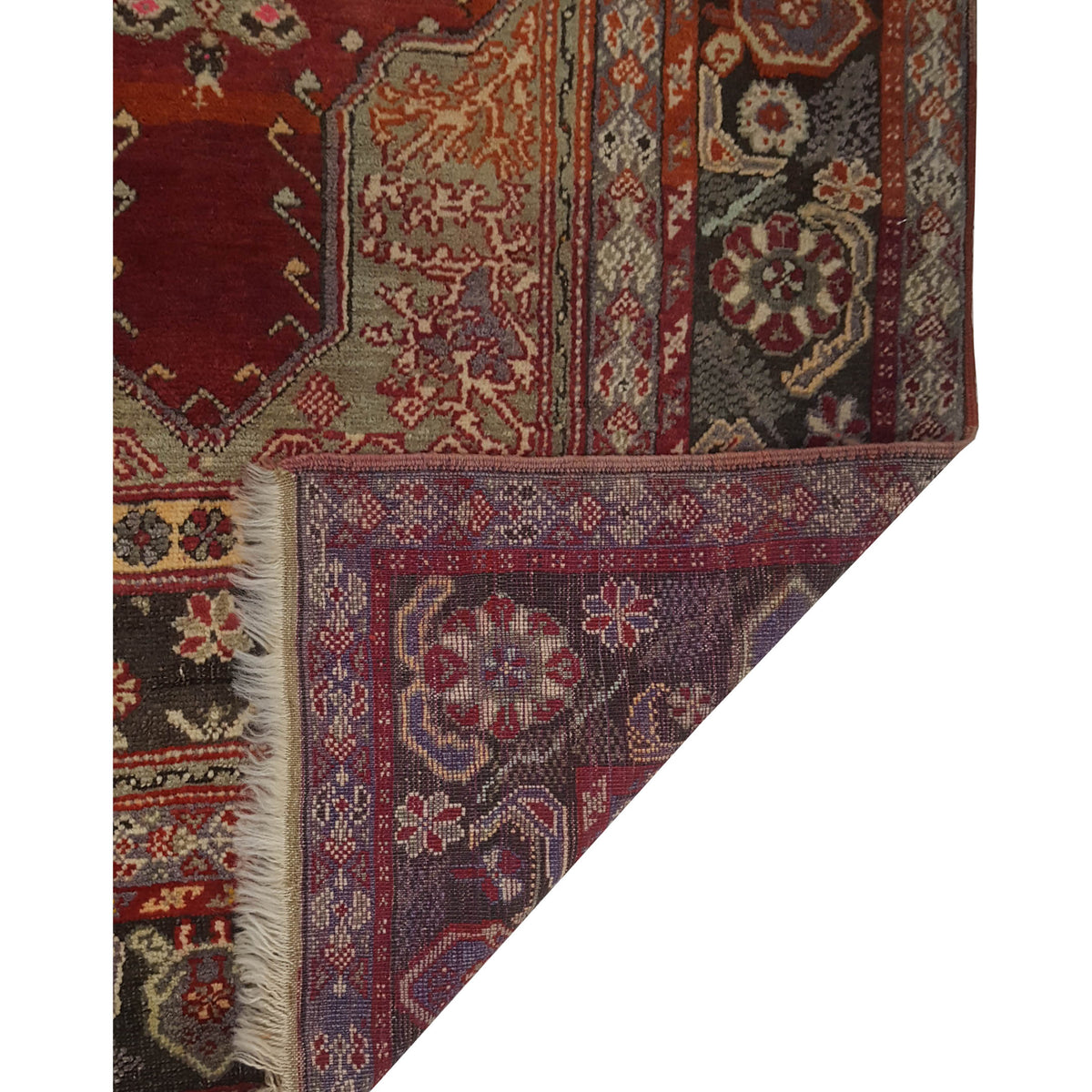 Pacific Kula 43234 Red Multi Traditional Hand Knotted Rug