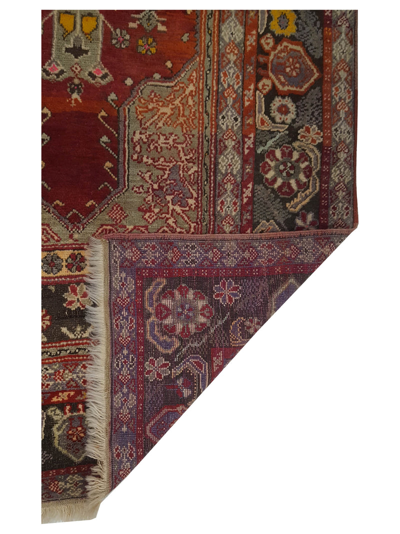 Pacific Kula 43234 Red Multi Traditional Hand Knotted Rug