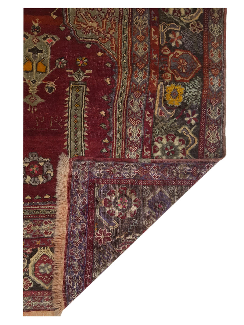 Pacific Kula 43234 Red Multi Traditional Hand Knotted Rug