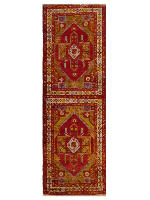 Pacific Antique Ushak  Gold Orange Transitional
