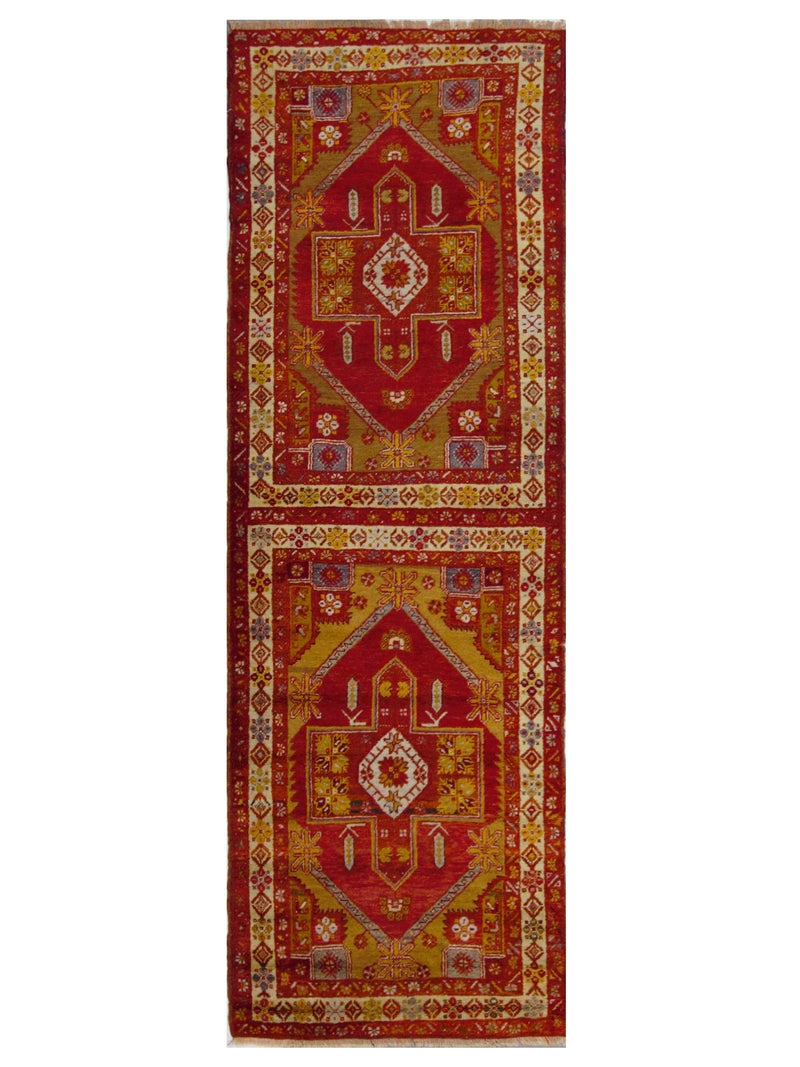 Pacific Antique Ushak  Gold Orange Transitional