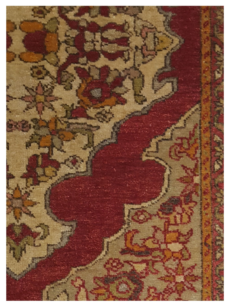 Pacific Kayseri 43236 Gold Beige Traditional Hand Knotted Rug