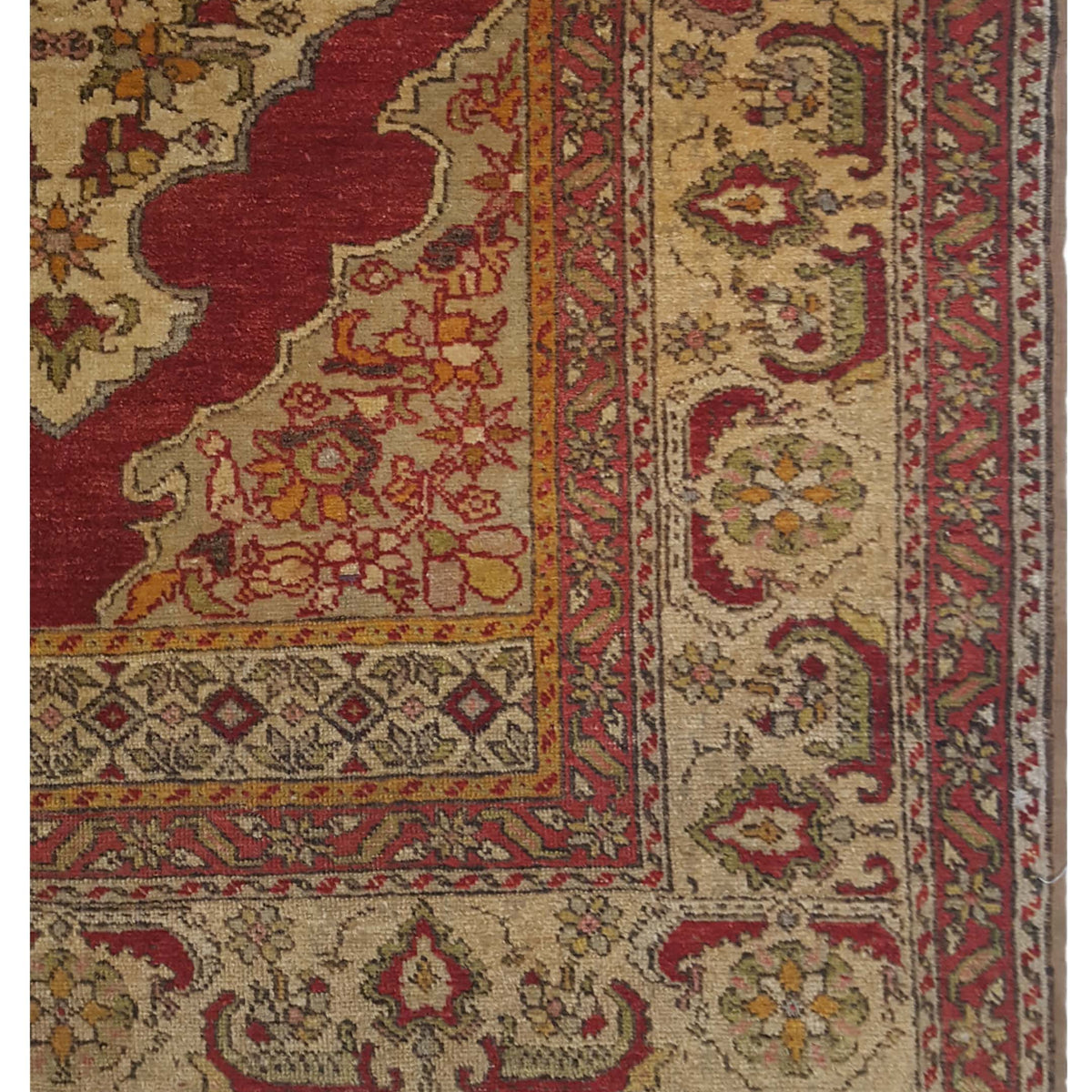 Pacific Kayseri 43236 Gold Beige Traditional Hand Knotted Rug