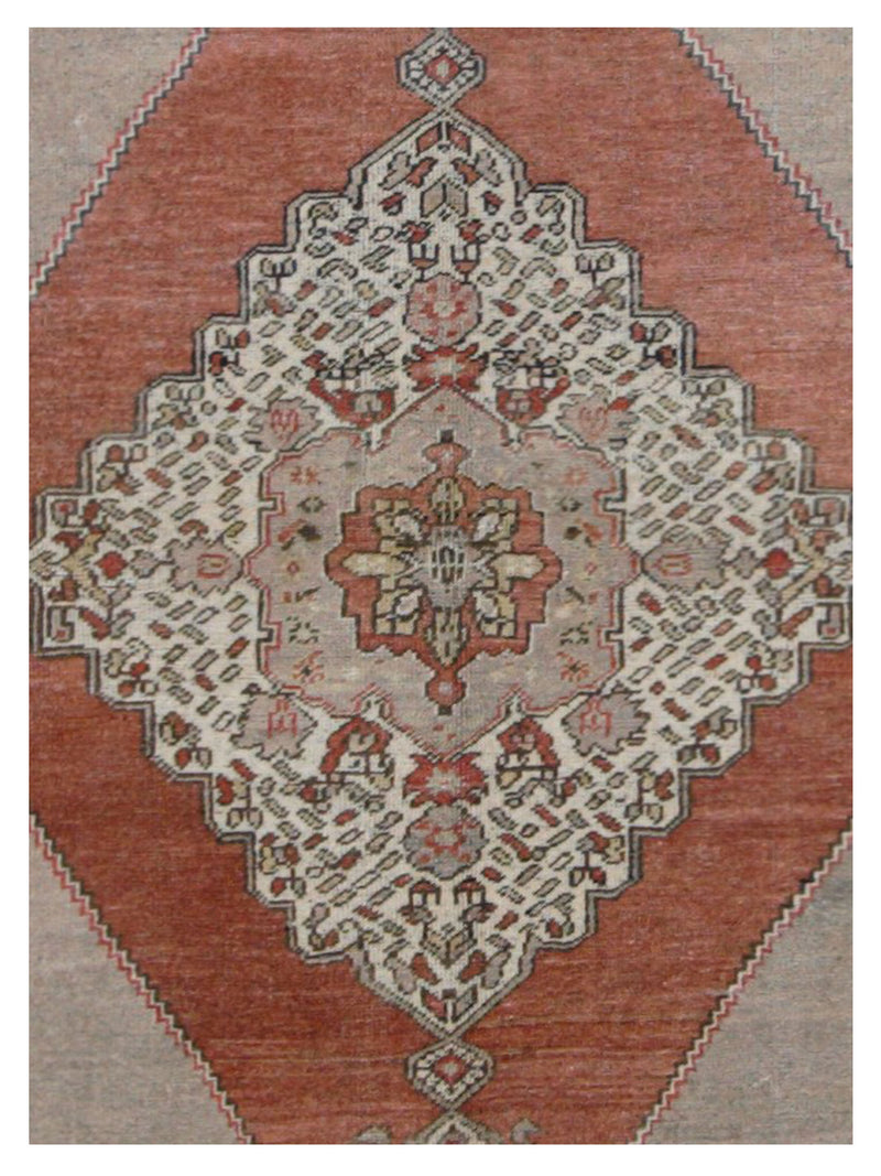 Pacific Anatolian 43243 Rust Latte Transitional Hand Knotted Rug
