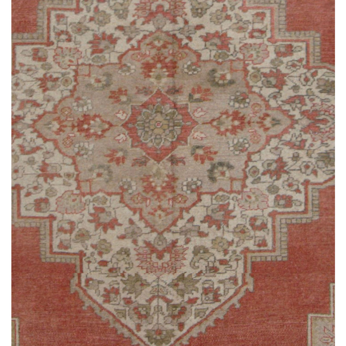 Pacific Anatolian 43244 Rust Olive Transitional Hand Knotted Rug