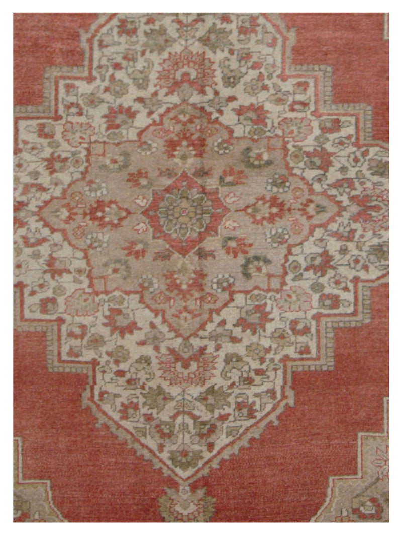 Pacific Anatolian 43244 Rust Olive Transitional Hand Knotted Rug