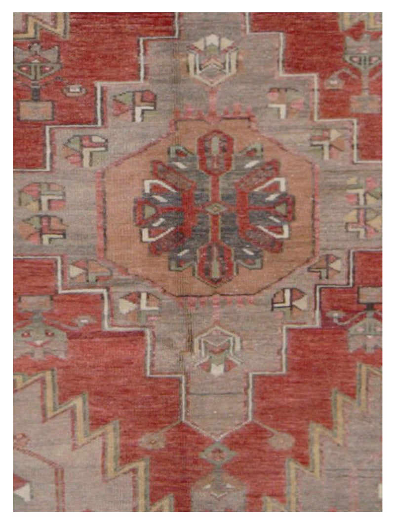 Pacific Anatolian 43247 Rust Taupe Transitional Hand Knotted Rug