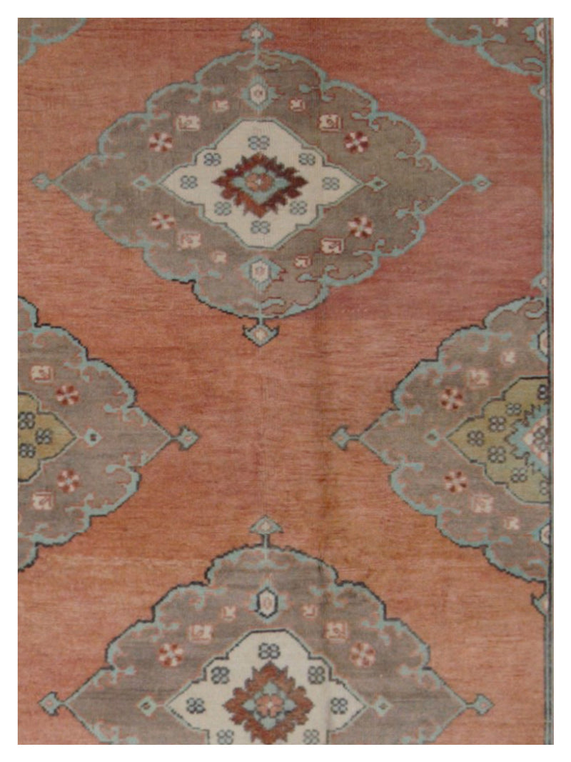 Pacific Anatolian 43264 Orange Ivory Transitional Hand Knotted Rug