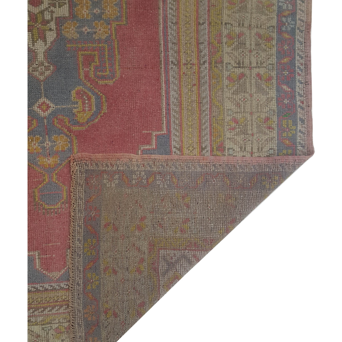 Pacific Anatolian 43266 Rust Beige Transitional Hand Knotted Rug