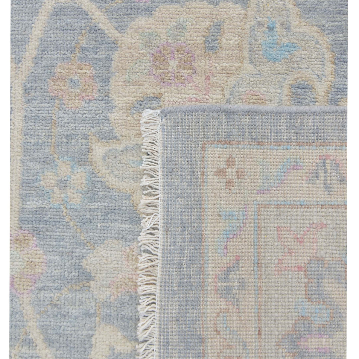 Pacific Ziegler 43277 Grey Ivory Traditional Hand Knotted Rug