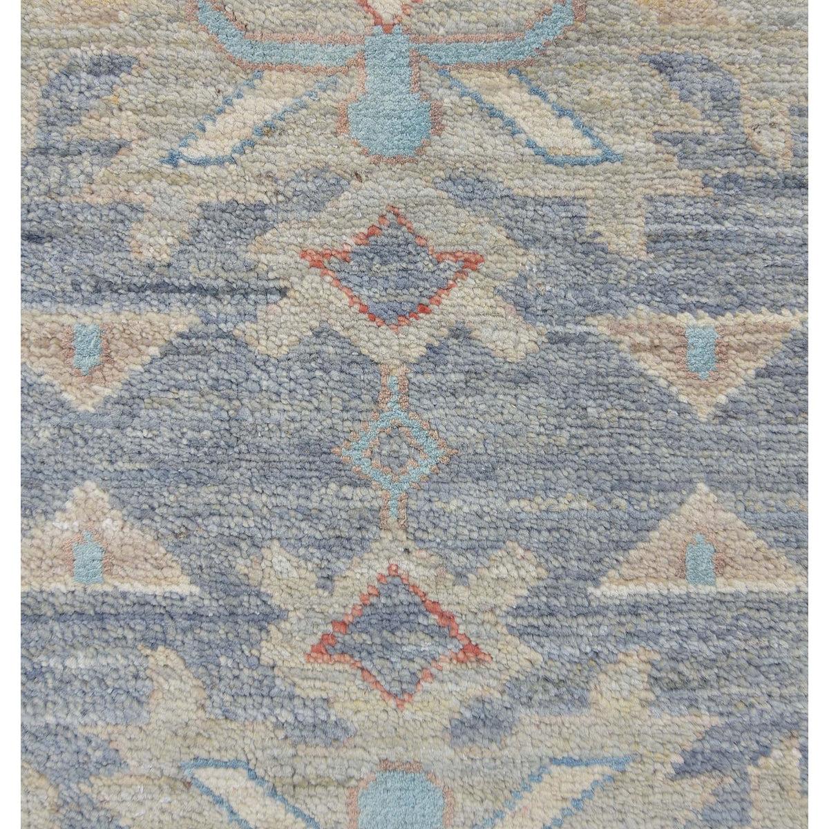 Pacific Ziegler Silk Route 43279 D.Grey Grey Traditional Hand Knotted Rug